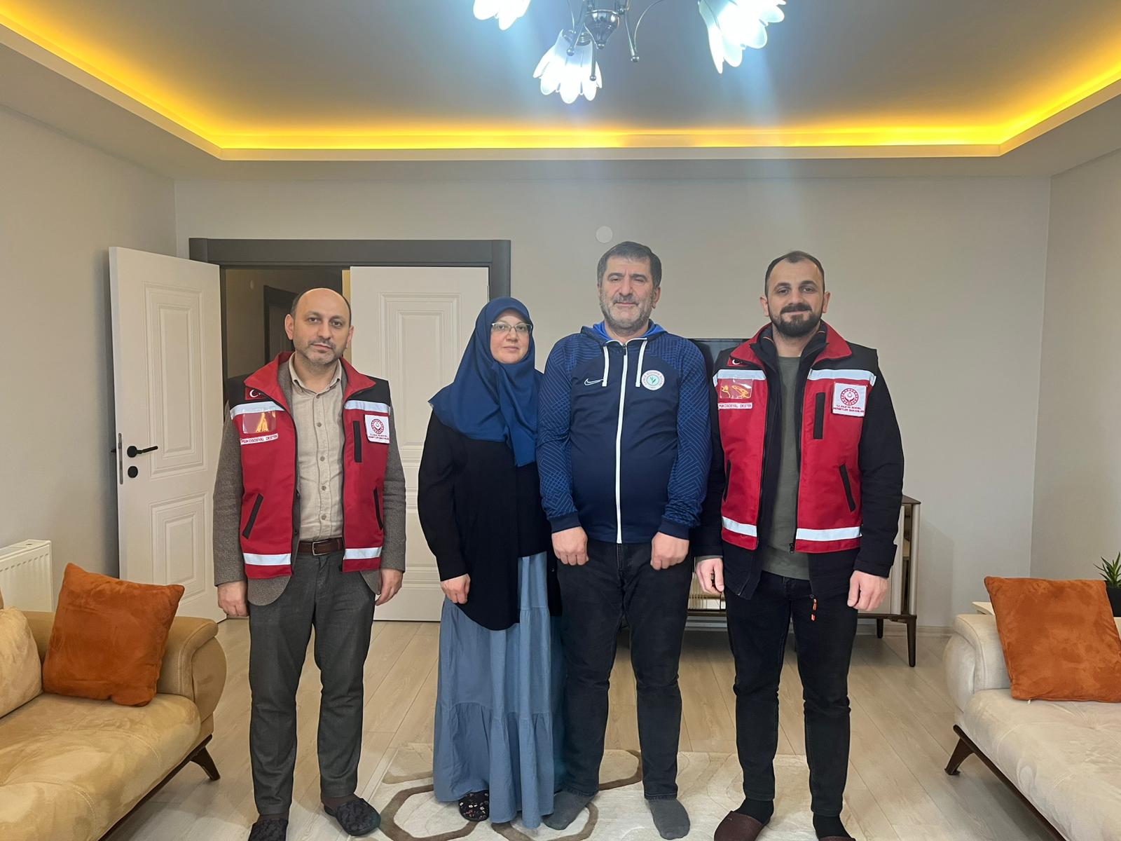 Gazimiz Ömer Demircan’a Ziyaret Gerçekleştirildi