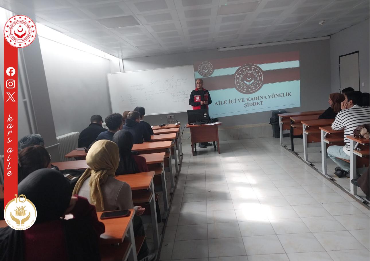 📍 Aile İçi ve Kadına Yönelik Şiddete Karşı Farkındalık Eğitimi
