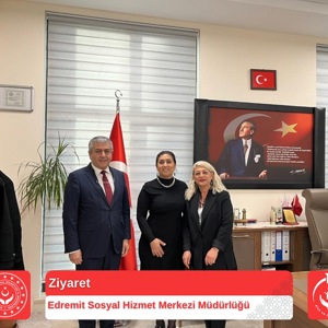 İl Müdürümüz Sayın Emine BÖÇKÜN, Edremit SHM Personeli ile Bir Araya Geldi - fotoğraf 1