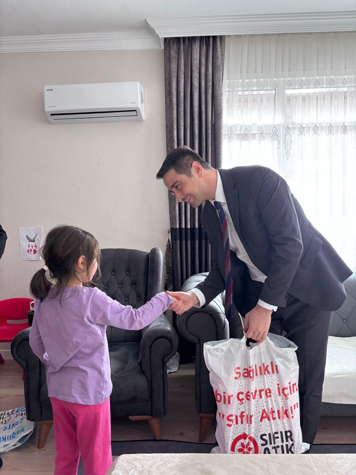 Daire Başkanımız Fırat Arslan’ın Hane Ziyareti