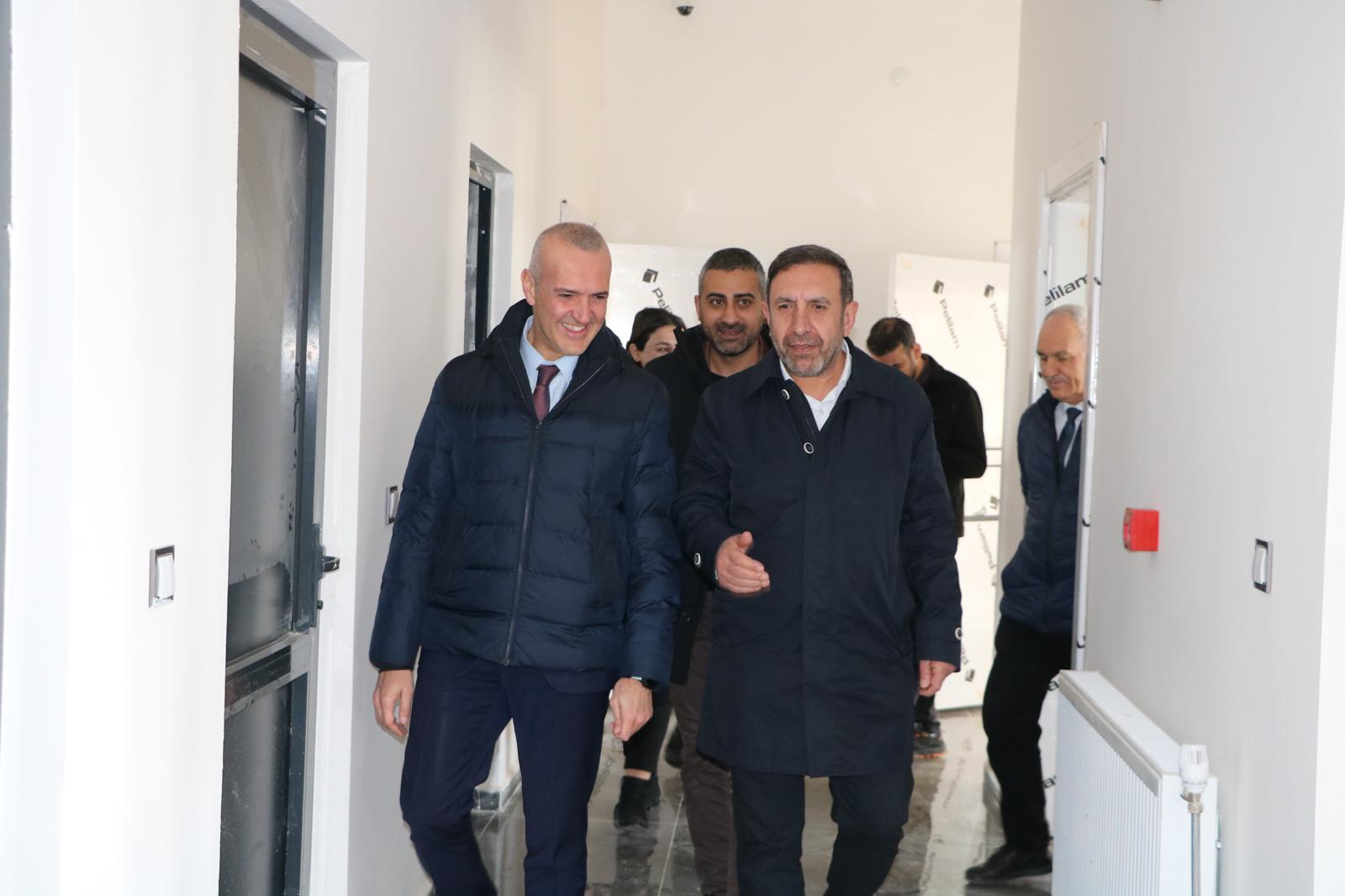 Çocuk Hakları Daire Başkanımızdan Sosyal Hizmet Kampüsüne İnceleme