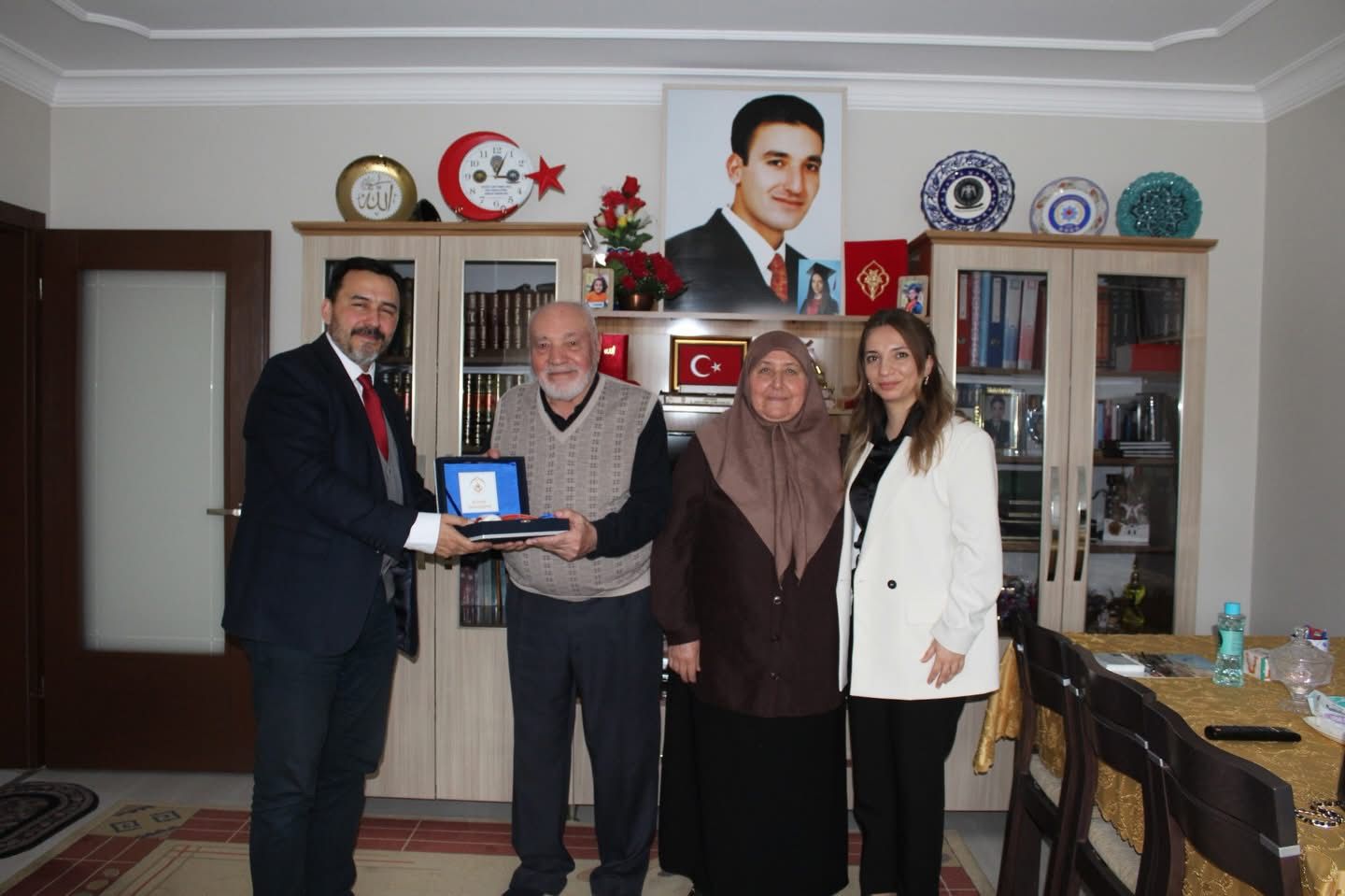 Aziz Şehidimiz Yalçın SEVİNDİ’nin Ailesine Ziyaret