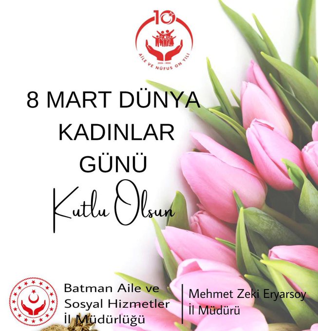 "8 Mart Dünya Kadınlar Günü"