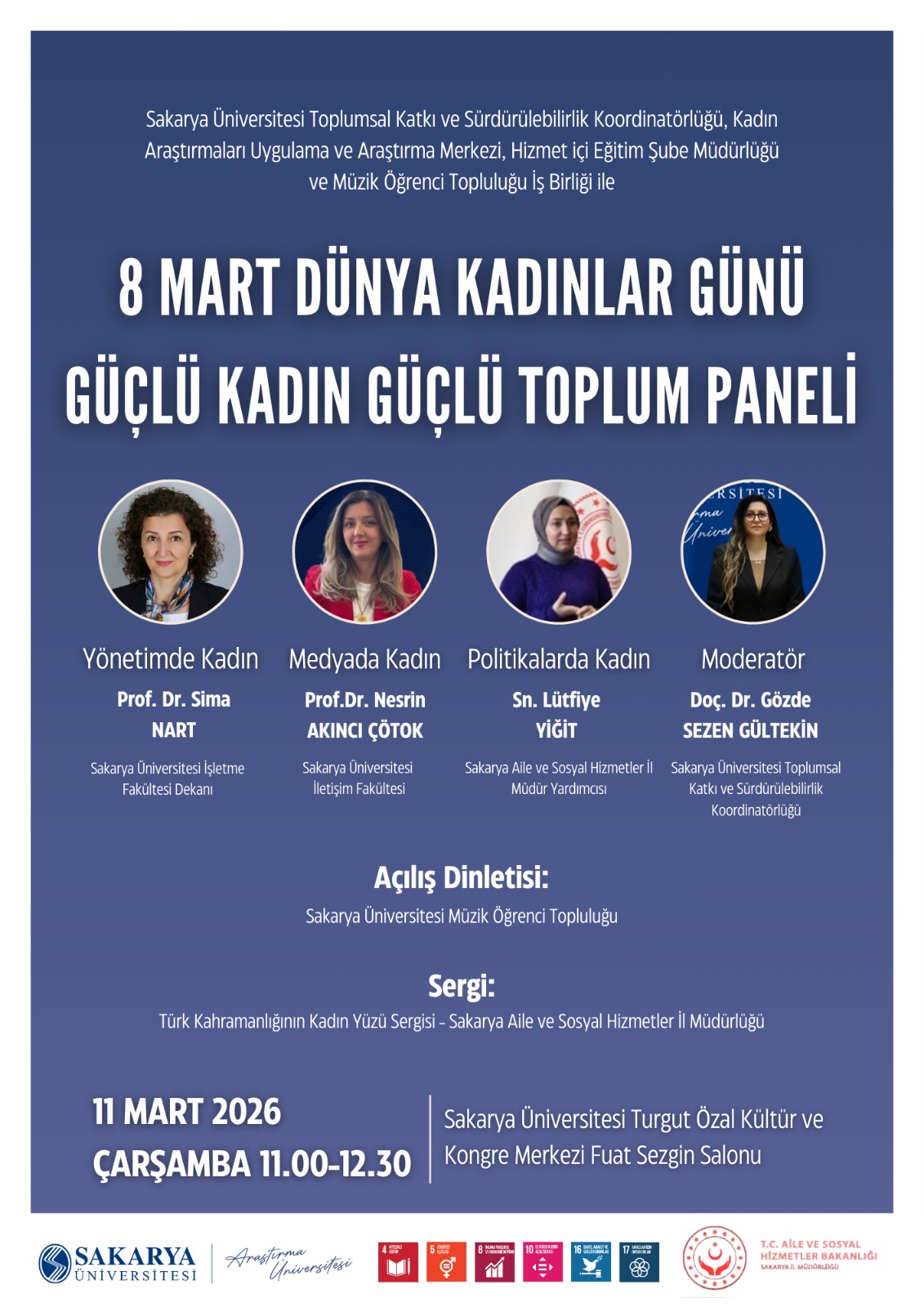 8 Mart Dünya Kadınlar Günü Paneli