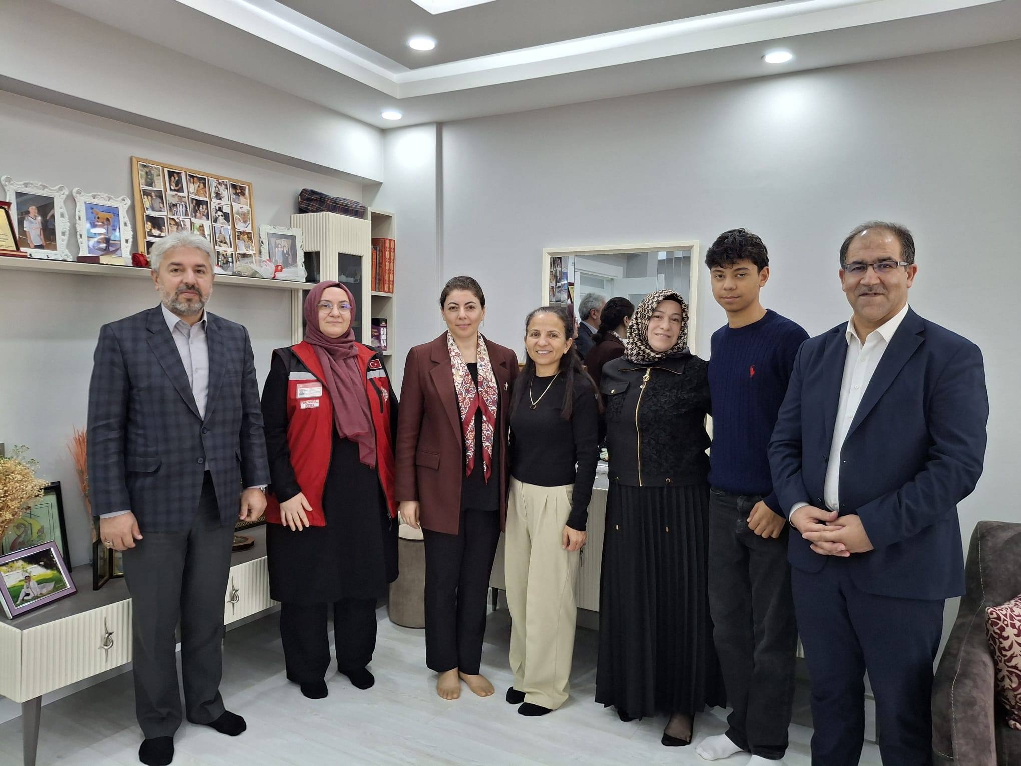 8 Mart Dünya Kadınlar Günü Vesilesiyle Şehit Eşimizi Ziyaret Ettik