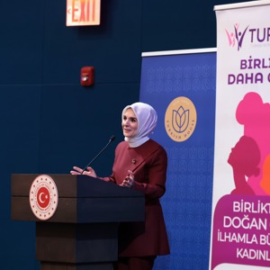 Bakanımız Mahinur Özdemir Göktaş, ABD’de KSK’nın 70’inci Oturumu’nda konuştu:   - fotoğraf 13