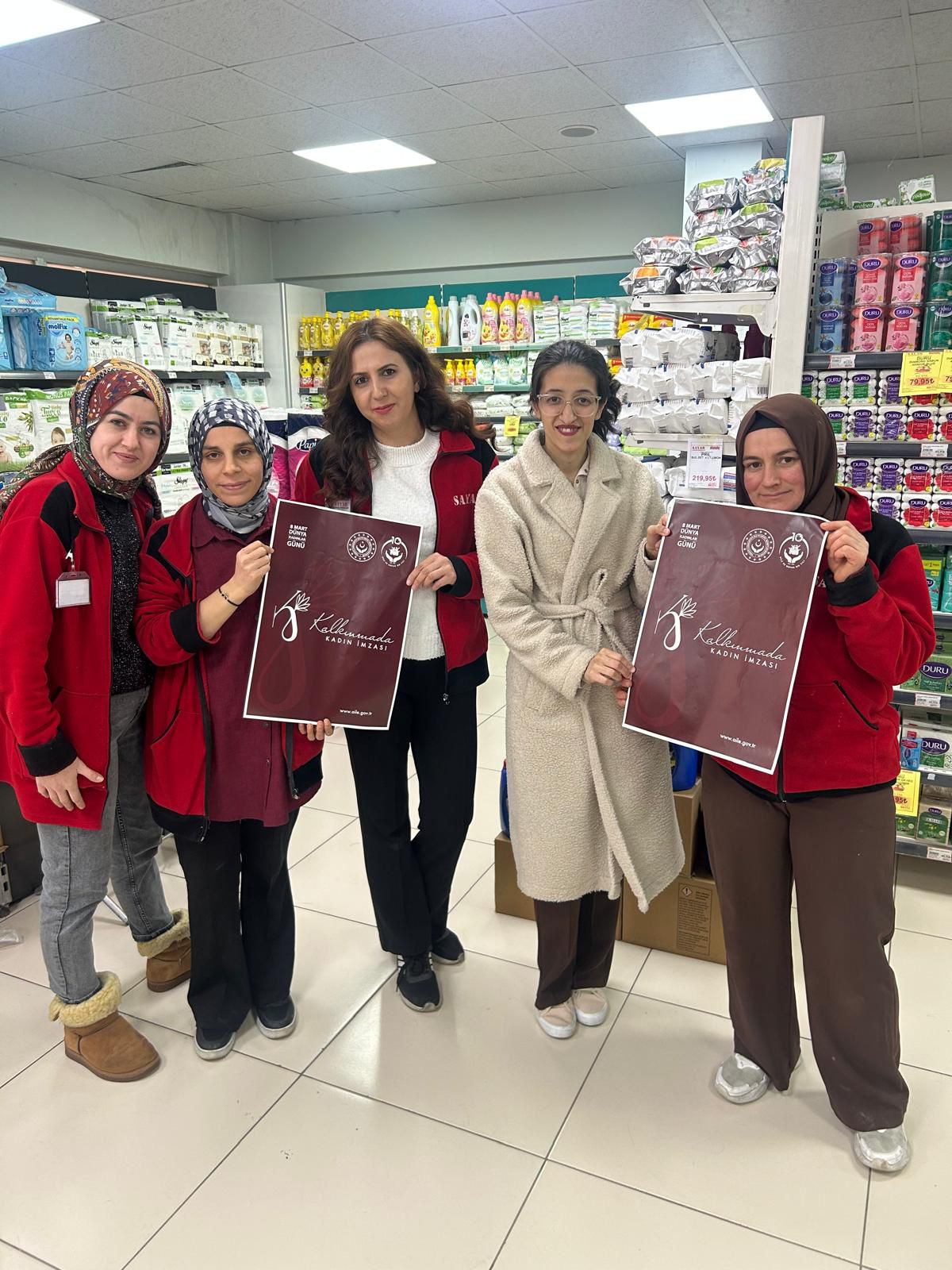 8 Mart Dünya Kadınlar Günü Esnaf ve Aile Ziyaretleri 