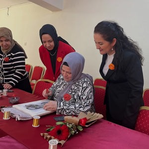 Bakanlığımız Daire Başkanları ve İl Müdürümüz, Şehit ve Gazi Yakınlarımıza Yönelik Düzenlenen Filografi Kursunu Ziyaret Etti - fotoğraf 2