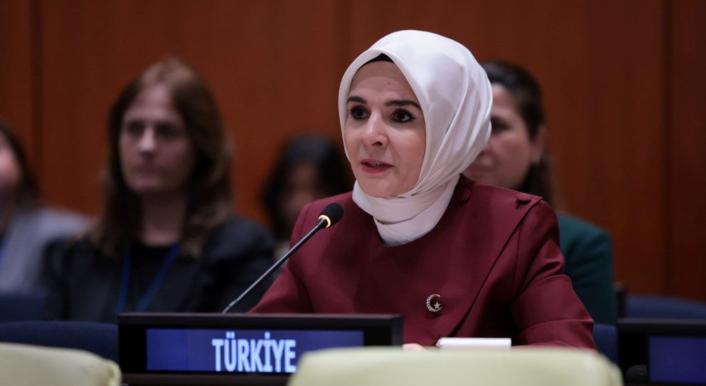 Bakanımız Mahinur Özdemir Göktaş, ABD’de KSK’nın 70’inci Oturumu’nda konuştu: