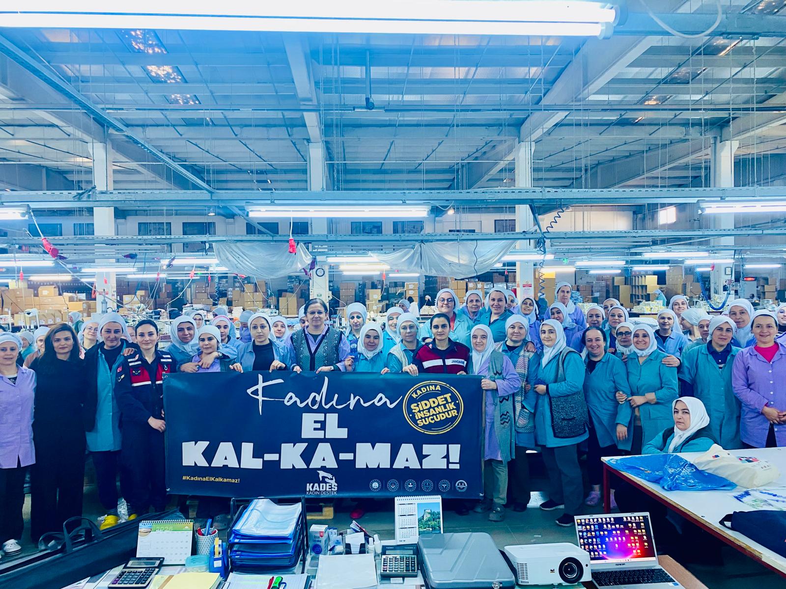 Uşak OSB Kadına Yönelik Şiddet Eğitimi Düzenlendi