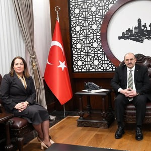 Bakan Yardımcımız Sayın Dr. Sevim SAYIM MADAK, Valimiz Sayın İsmail USTAOĞLU’nu Makamında Ziyaret Etti - fotoğraf 3