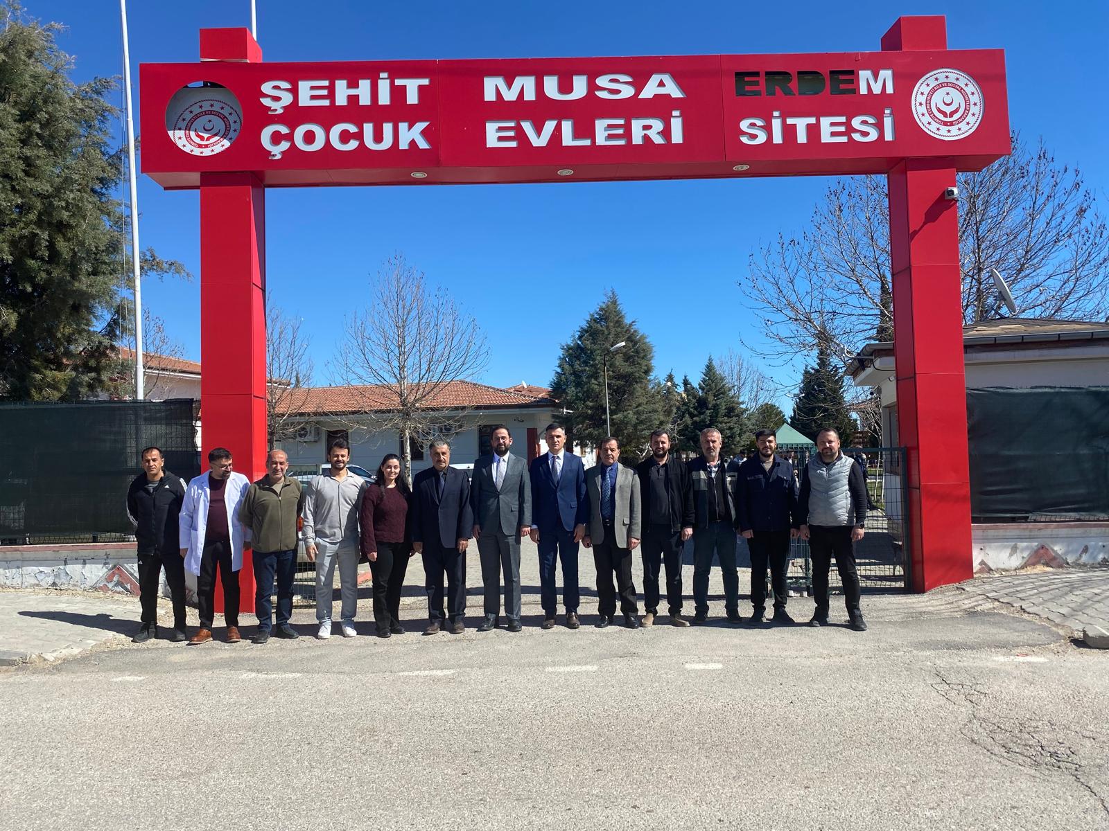 Çocuk Hizmetleri Genel Müdür Yardımcımız Sayın Ünsal Osman Açıkgöz Kuruluşlarımızı Ziyaret Etti