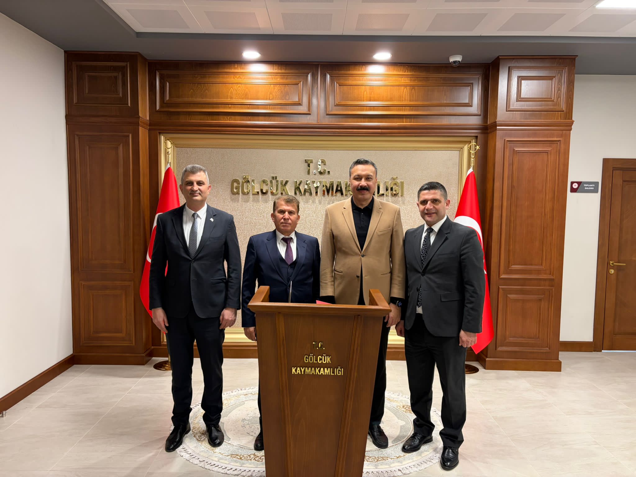 Gölcük Kaymakamlığına Hayırlı Olsun Ziyareti Gerçekleştirildi