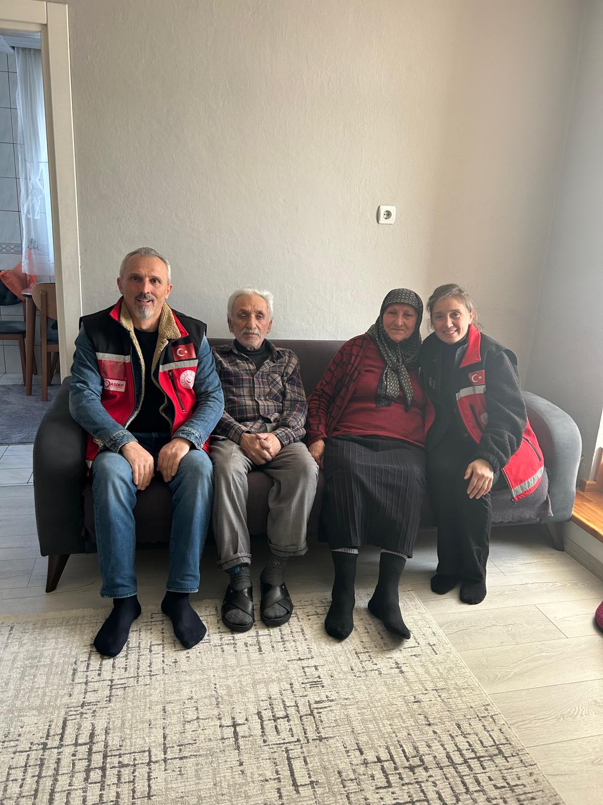 Şehit Ailelerine Hane Ziyareti Gerçekleştirildi