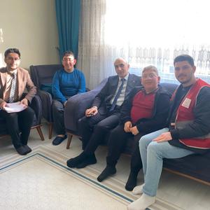 İl Müdürlüğümüzden Evde Bakım Hizmetinden Faydalanan Ailelere Ziyaret - fotoğraf 2