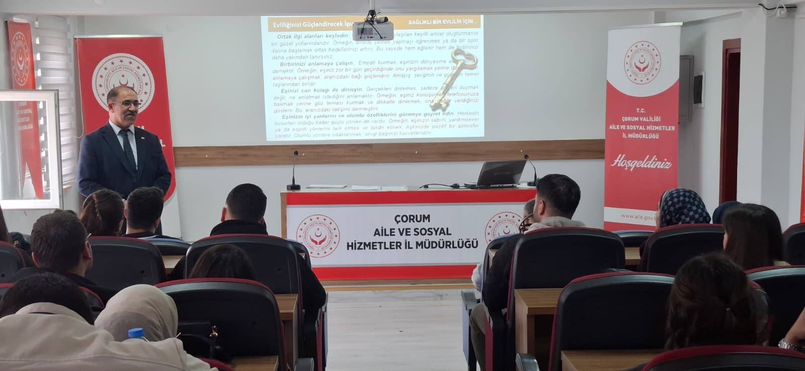 “Evlenecek Gençlerin Desteklenmesi Projesi” 