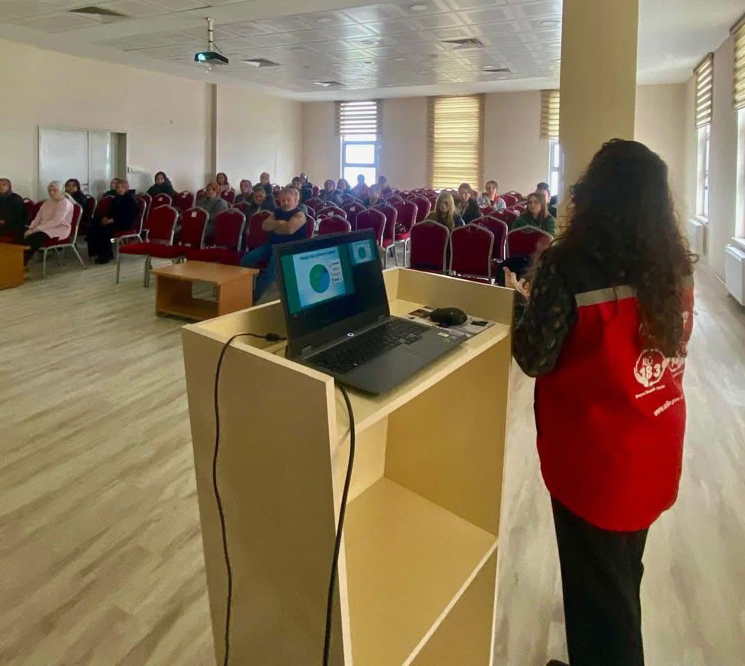 Aile Eğitim Programı kapsamında eğitim düzenlenmiştir.