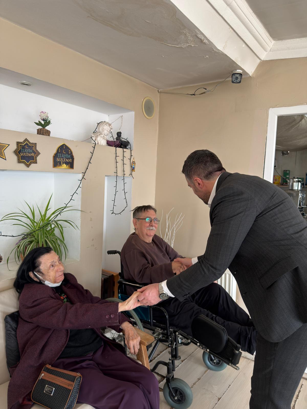 İl Müdürümüz Sn. Ömer TURAN, Yaşlılar Haftası Kapsamında Huzurevi Sakinlerimizi Ziyaret Etti