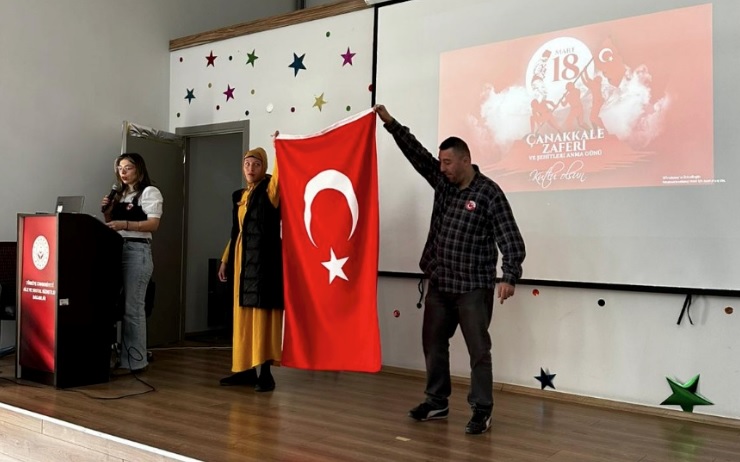 18 Mart Çanakkale Zaferi ve Şehitleri Anma Günü Kapsamında Anma Etkinlikleri Düzenlendi.