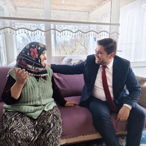 Şehit P. Er Necmettin ATİK’in Annesine Ziyaret - fotoğraf 1