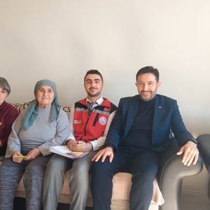 Evde Bakım Hizmeti Kapsamında Hane Ziyareti - fotoğraf 1