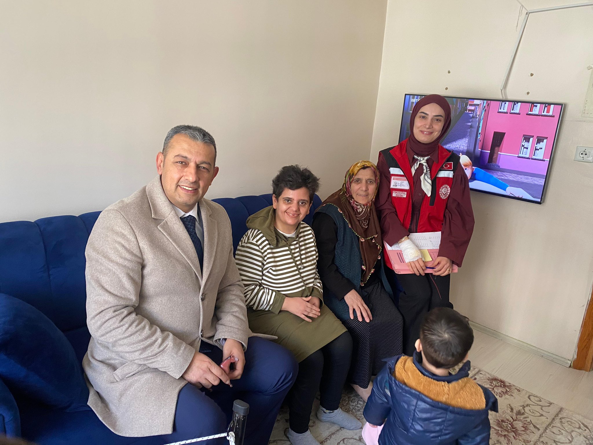 Evde Bakım Hizmeti Kapsamında Hane Ziyareti