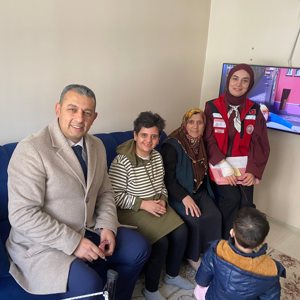 Evde Bakım Hizmeti Kapsamında Hane Ziyareti - fotoğraf 1