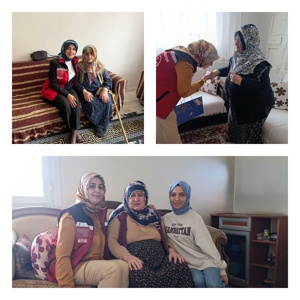 18–24 Mart “Yaşlılara Saygı Haftası” Vesilesiyle Kıymetli Büyüklerimizi Hanelerinde Ziyaret Edip Sayın Bakanımız ve Sayın Valimizin Selamlarını İleterek Ellerinden Öptük - fotoğraf 4