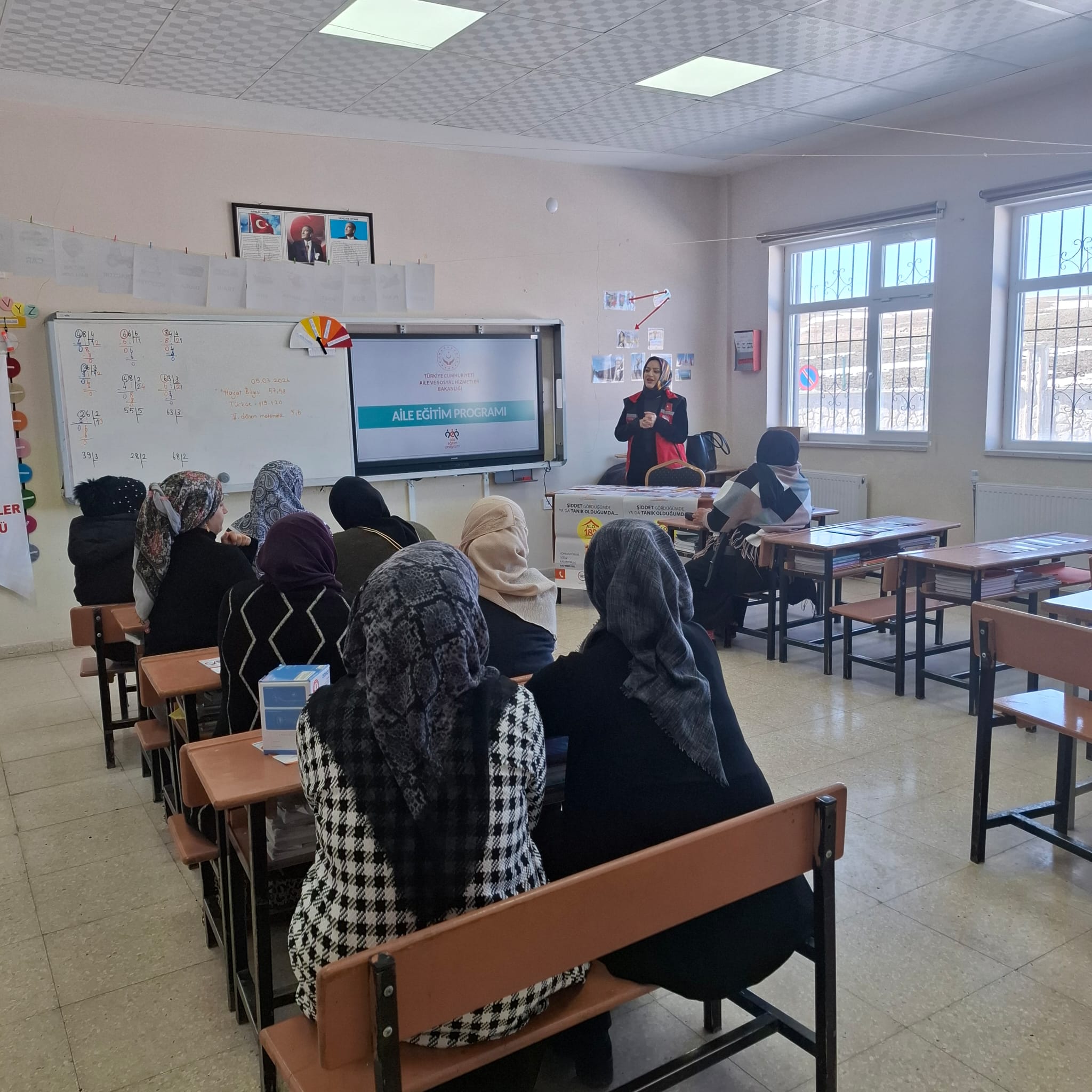 Aile Eğitim Programı Kapsamında Eğitim Gerçekleştirildi