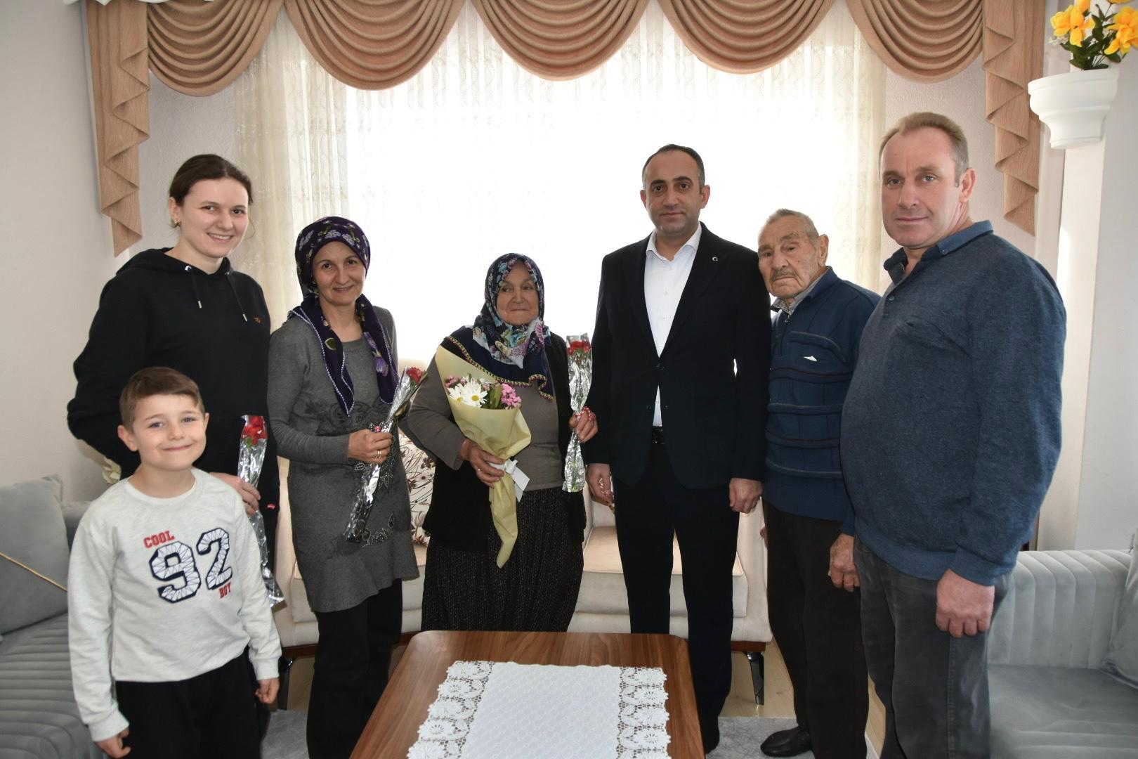 Şehit ve Gazi Ailelerine Anlamlı Ziyaretler