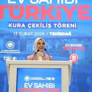 Aile ve Sosyal Hizmetler Bakanımız Göktaş, Tekirdağ'da sosyal konutların kura çekilişinde konuştu - fotoğraf 2
