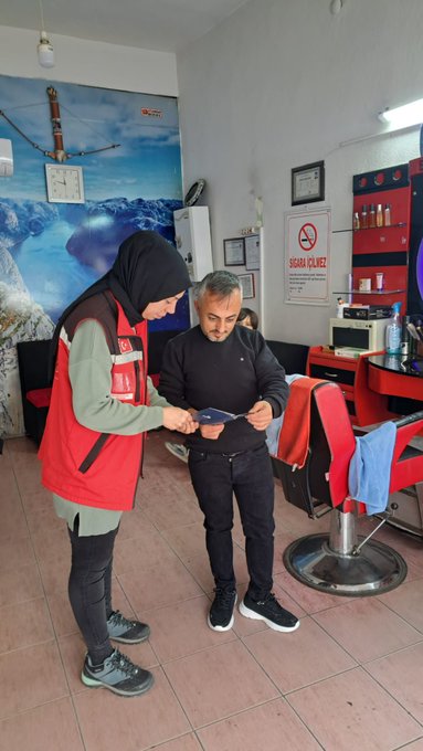 Yerköy Sosyal Hizmet Merkezi Müdürlüğümüzden Esnaf Ziyaretleri