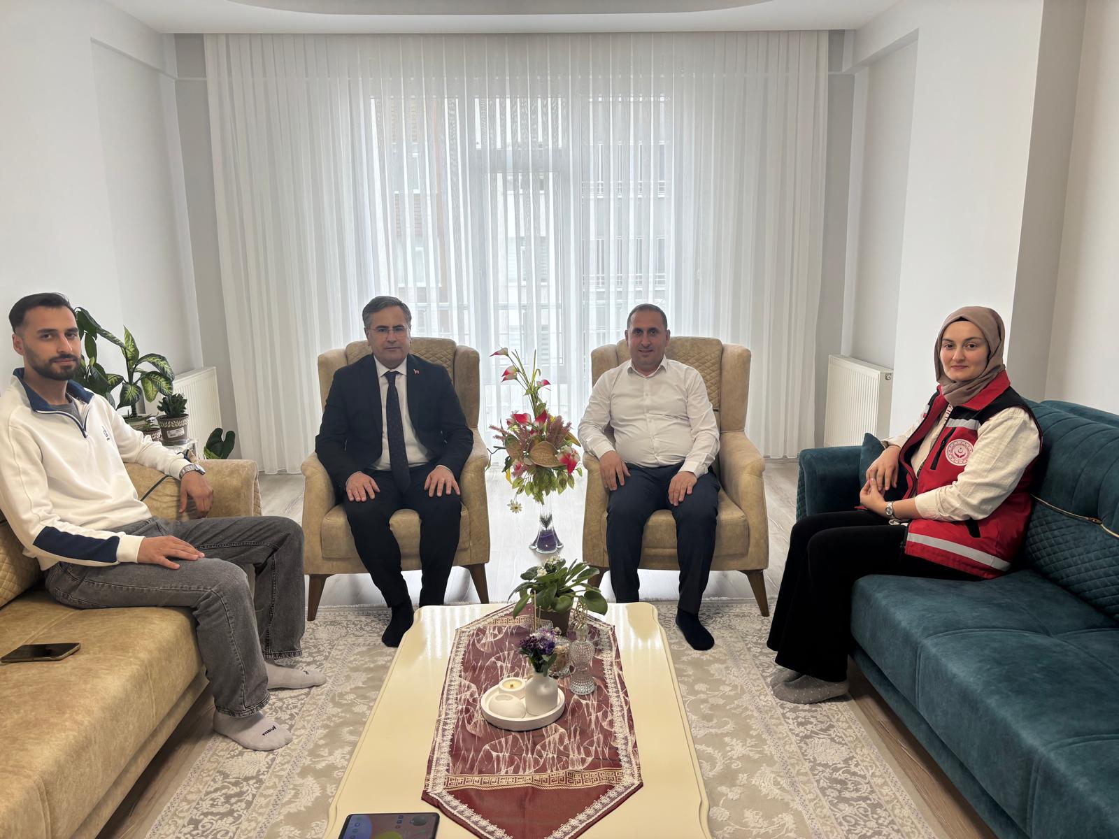 Şehidimizin Emanetine Anlamlı Ziyaret 