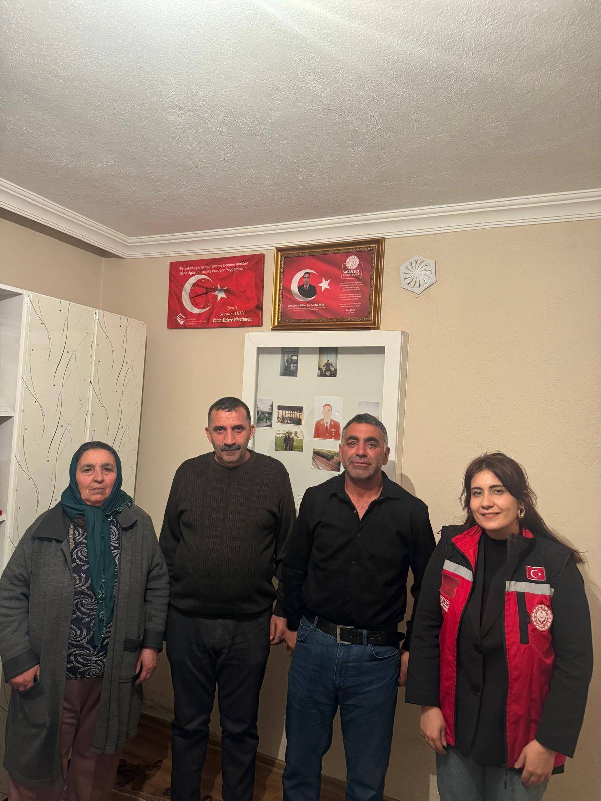 Şehit Ailesi ile İftar Programı Gerçekleştirildi