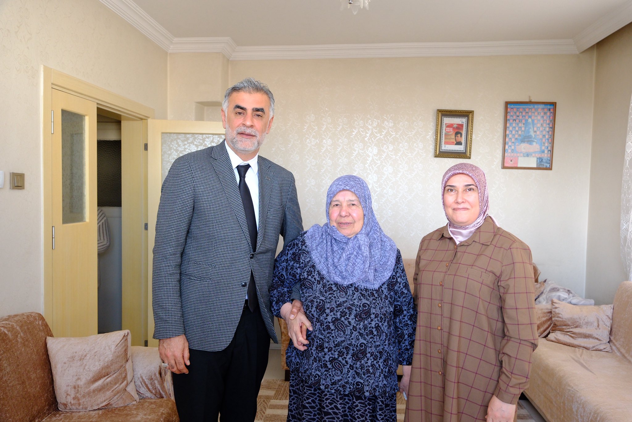 Şehidimizin Emaneti Ayşe Annemize Anlamlı Ziyaret