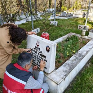  Aziz Şehitlerimizin Kabristanları Ziyaret Edilmiştir. - fotoğraf 12