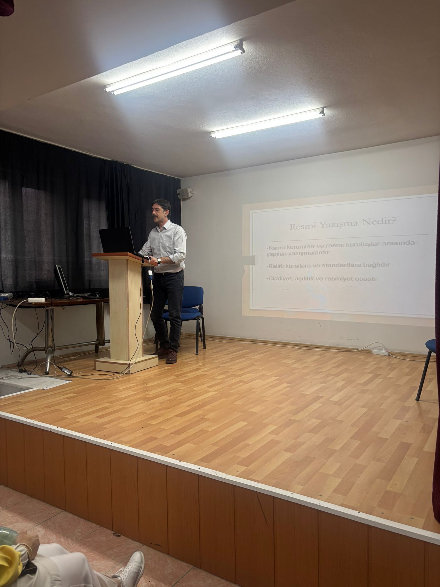 Bolvadin Sosyal Hizmet Merkezi Personellerine Resmi Yazışma Kuralları Eğitimi 