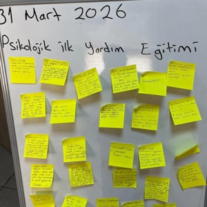 Uzman Çalışma Arkadaşlarımız Tarafından Paydaş Kurum Personeline Yönelik 'Psikolojik İlk Yardım Eğitimi' Gerçekleştirildi - fotoğraf 4