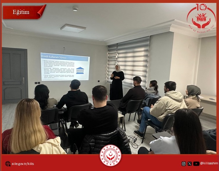 Kilis Aile Akademisinde, Evlenecek Gençlerin Desteklenmesi Projesi kapsamında başvurusu onaylanan  6 çiftimize yönelik 'Evlilik Öncesi Eğitim Programı 'düzenlenmiştir.