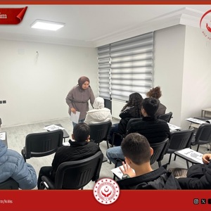 Kilis Aile Akademisinde, Evlenecek Gençlerin Desteklenmesi Projesi kapsamında başvurusu onaylanan  6 çiftimize yönelik 'Evlilik Öncesi Eğitim Programı 'düzenlenmiştir. - fotoğraf 2