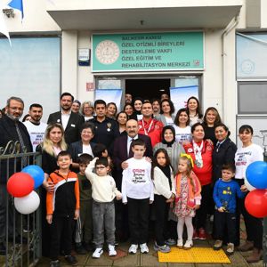 Valimiz Sayın İsmail USTAOĞLU ve İl Protokolümüzden 2 Nisan Otizm Farkındalık Günü’nde OBİDEV Ziyareti - fotoğraf 1