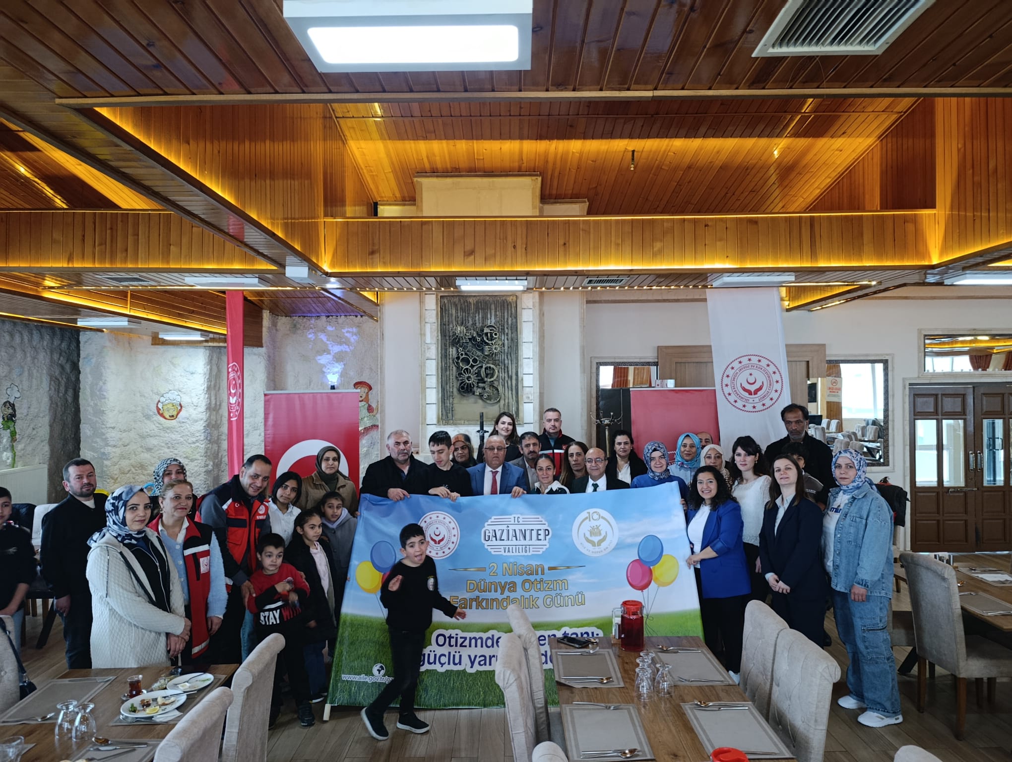 Gaziantep’te 2 Nisan Dünya Otizm Farkındalık Günü Coşkusu