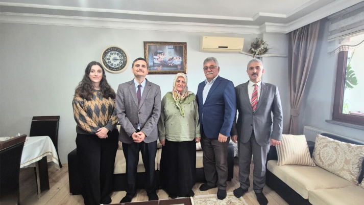 Kıbrıs Gazimiz İsmail Usta ve Samsun İli Gazimiz Yakup Dereli Ziyaret Edildi