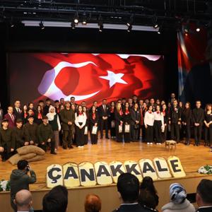 18 Mart Şehitleri Anma Günü ve Çanakkale Zaferi etkinlikleri kapsamında Zonguldak Bülent Ecevit Üniversitesinde düzenlenen programa katılım sağlanmıştır. - fotoğraf 1