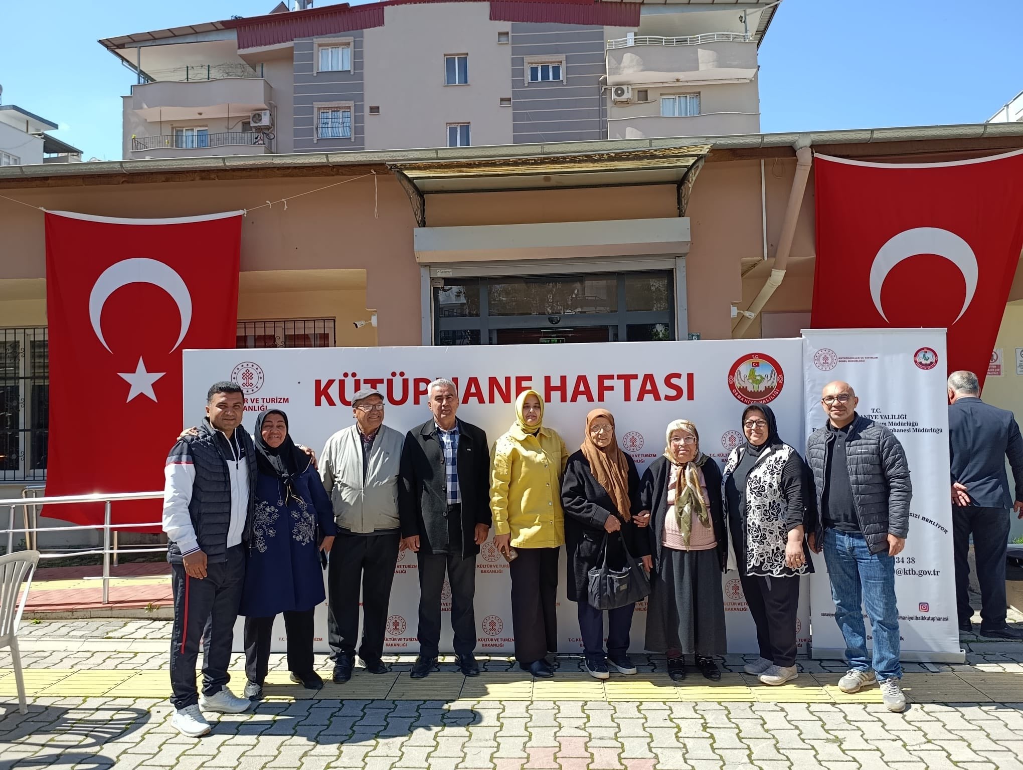 30 Mart – 5 Nisan Kütüphaneler Haftası münasebetiyle,  Emine Keskinler İl Halk Kütüphanesi’nde düzenlenen etkinliğe; Aile ve Sosyal Hizmetler İl Müdürlüğü Gündüz Bakım ve Aktif Yaşam Merkezi’nde hizmet alan yaşlılarımız ile birlikte katılım sağlanmıştır.