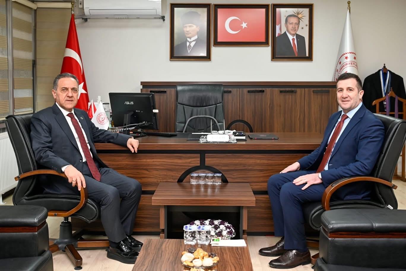 Valimiz Dr. Ahmet Hamdi Usta İl Müdürlüğümüzü Ziyaret Etti 