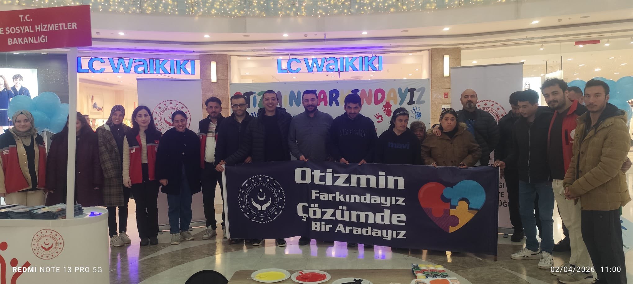 2 Nisan Dünya Otizm Günü 328  AVM de etkinliklerimiz ile kutlandı. 