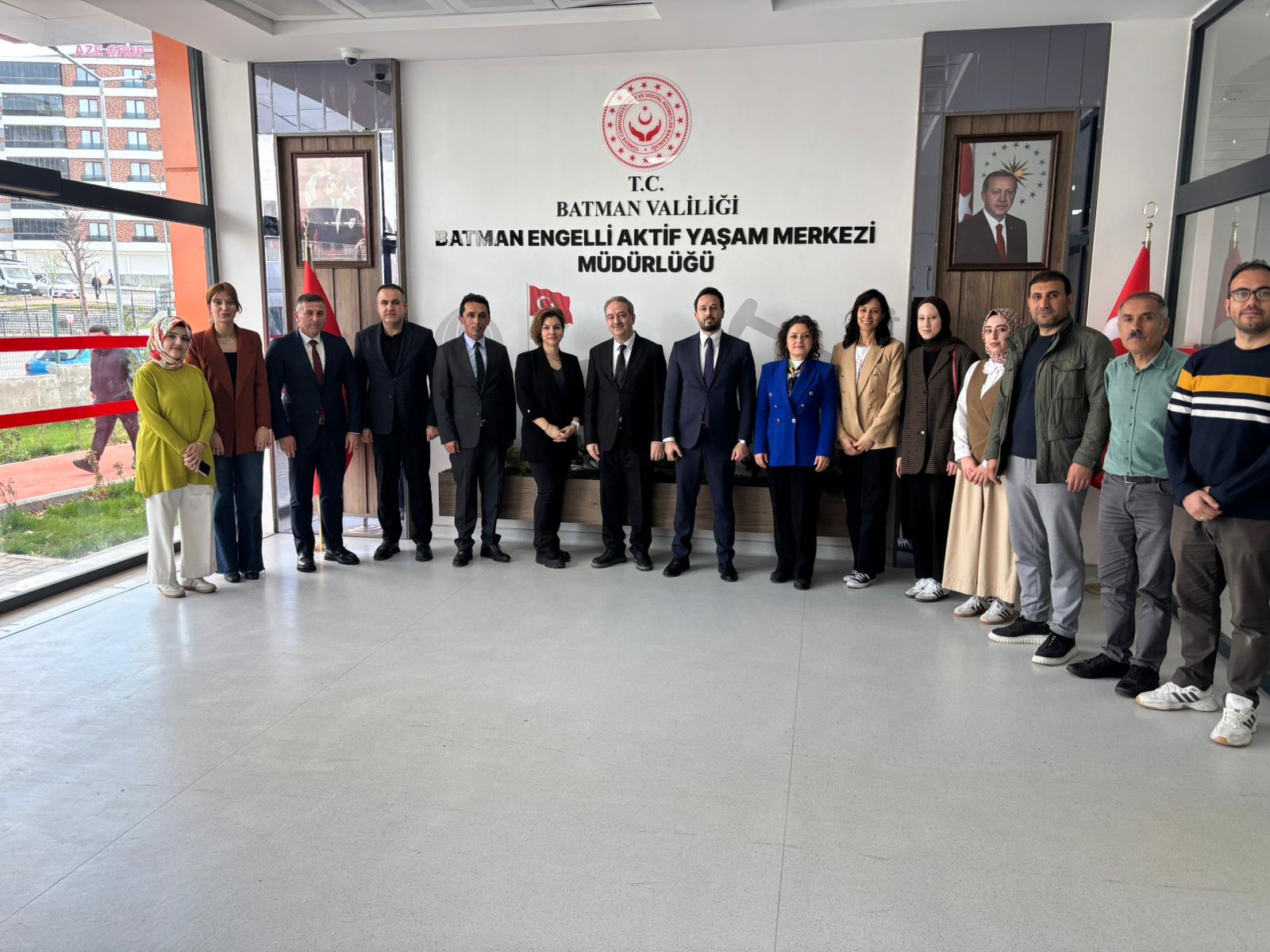 Engelli ve Yaşlı Hizmetleri Genel Müdürlüğümüzden Bir Heyet Batman Engelli Aktif Yaşam Merkezimizde