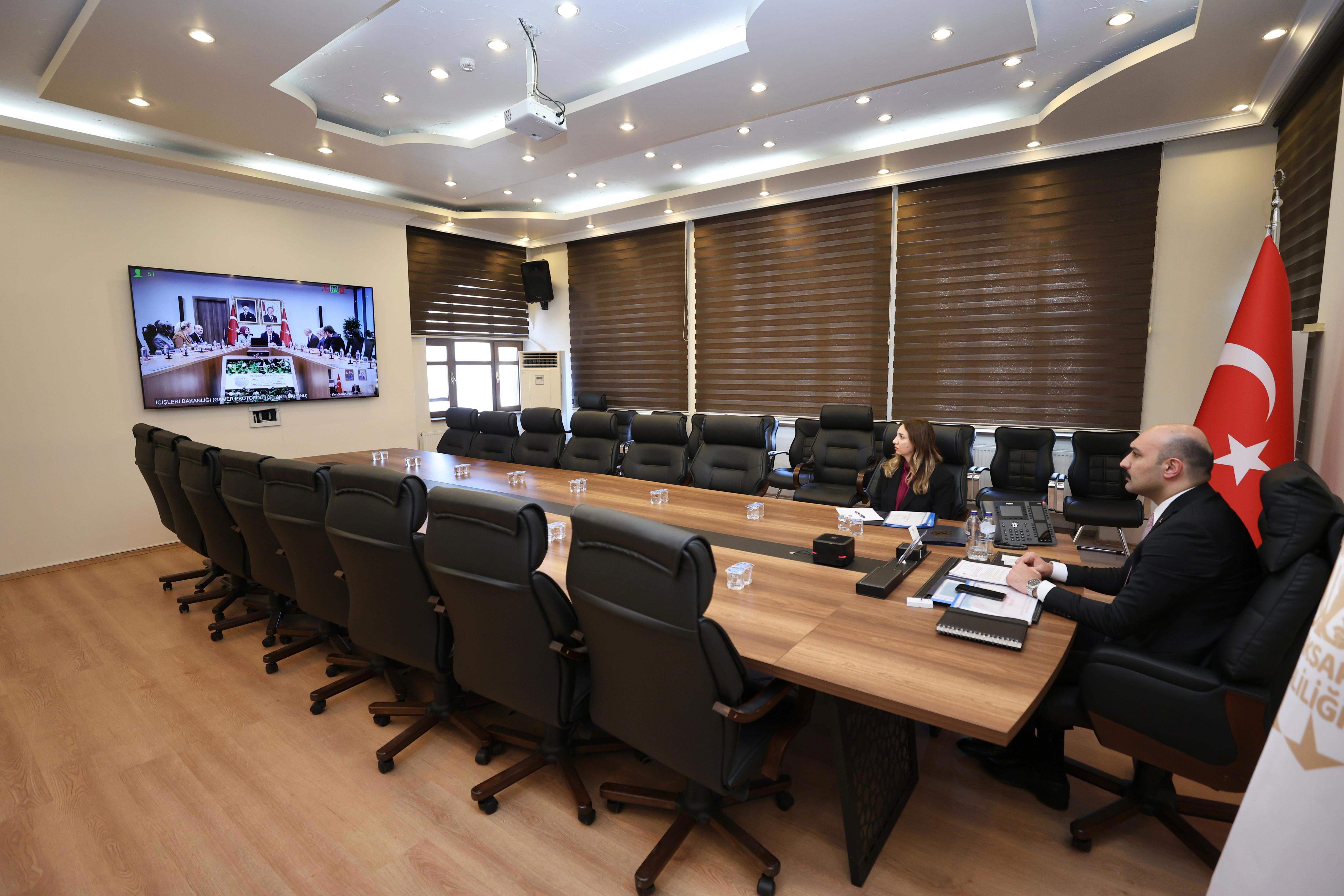 Video Konferans Sistemi (VKS) Toplantısı - fotoğraf 2