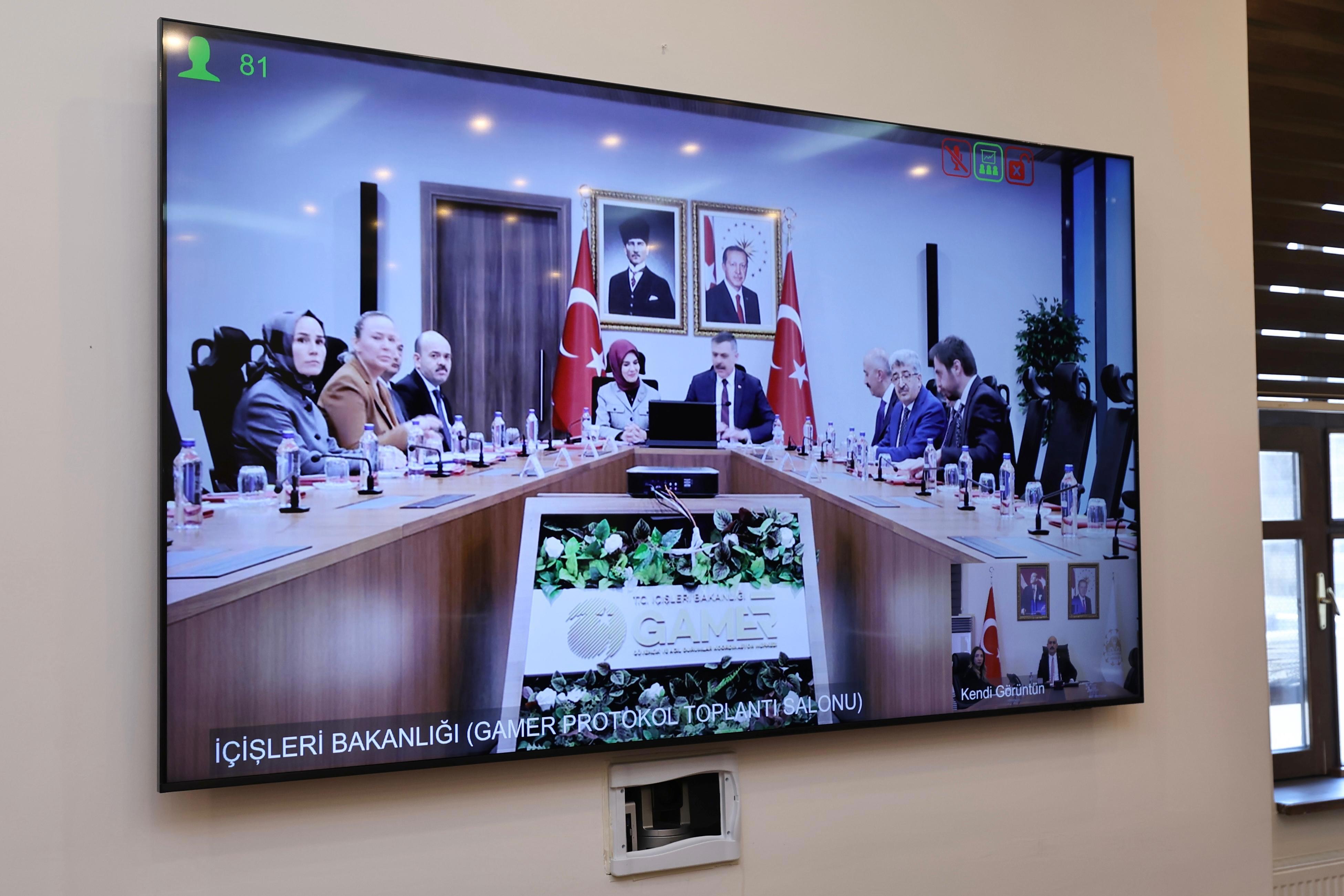 Video Konferans Sistemi (VKS) Toplantısı - fotoğraf 3